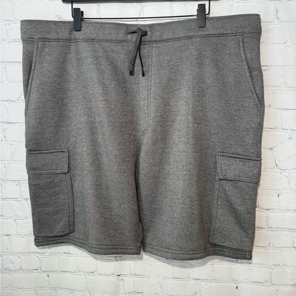 NWOT Wrangler size XL gray cargo sweat shorts